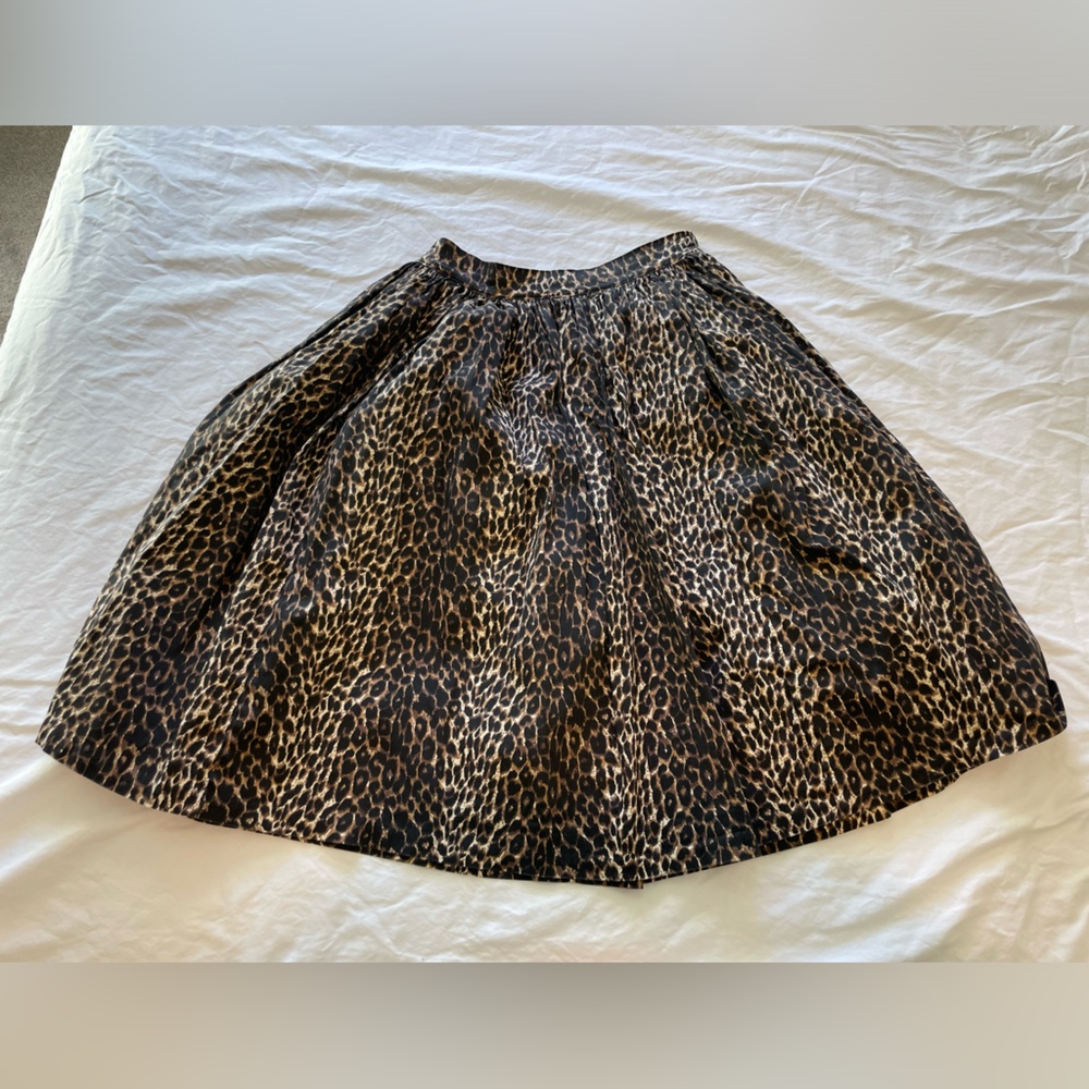 Vixen Swing Skirt in Leopard - Vixen by Micheline Pitt